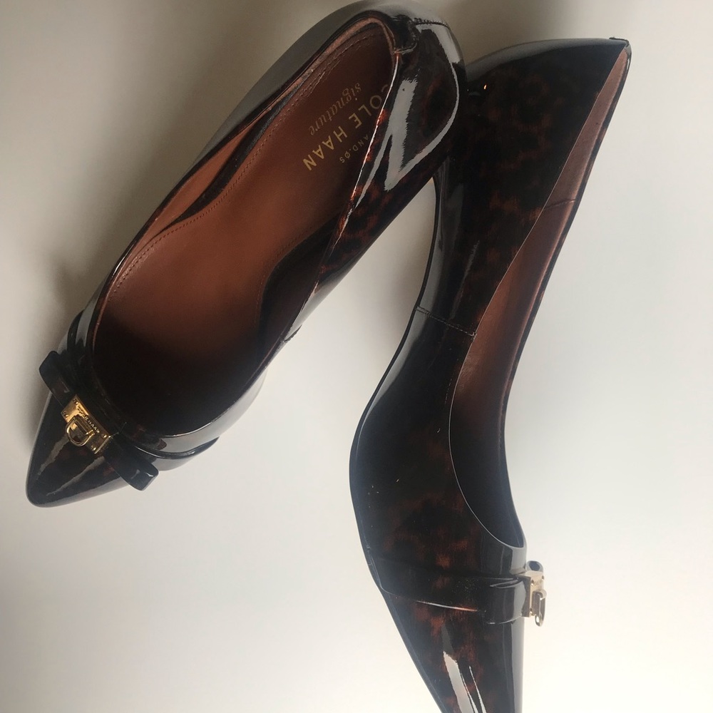 Cole Haan Tortoise Shell Heels